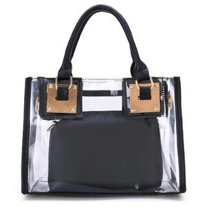 2967 Backpack Tote Hobo PU Leather 2pcs Clutches Shoulder Crossbody